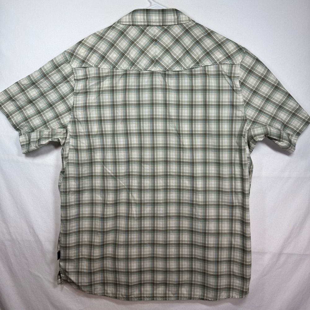 Patagonia Mens Plaid Island Hopper Vented Fishing Short Sleeve Shirt 54025 Large - Picture 10 of 10
